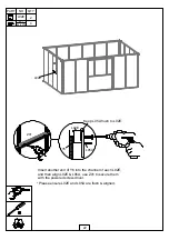 Предварительный просмотр 22 страницы Sproutwell LARGE GAZEBO Assembly Instructions Manual