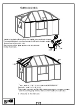 Предварительный просмотр 29 страницы Sproutwell LARGE GAZEBO Assembly Instructions Manual