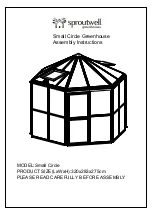 Preview for 1 page of Sproutwell Small Circle Assembly Instructions Manual