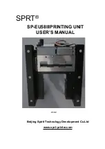 SPRT SP-EU58III User Manual предпросмотр