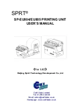 SPRT SP-EU804 User Manual preview