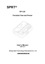 Preview for 1 page of SPRT SP-L52 User Manual