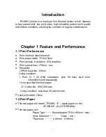 Preview for 3 page of SPRT SP-POS801 User Manual