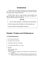 Preview for 3 page of SPRT SP-POS88V User Manual