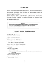 Preview for 3 page of SPRT SP-POS894 User Manual