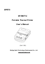 SPRT SP-RMT12 User Manual preview