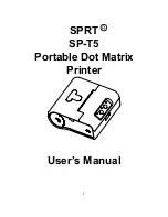 Предварительный просмотр 1 страницы SPRT SP-T5 User Manual