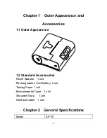 Предварительный просмотр 8 страницы SPRT SP-T5 User Manual