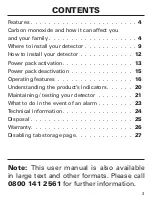 Preview for 3 page of Sprue Safety Products FireAngel CO-9X User Manual