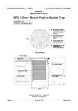 Предварительный просмотр 14 страницы SPS BA100S Product Manual