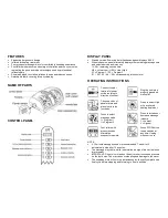 Preview for 2 page of SPT AB-763B Operating Instructions