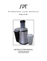 SPT CL-851 Instruction Manual preview