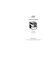 SPT IM-123B Instruction Manual preview