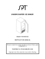 SPT IM-600US Instruction Manual предпросмотр