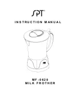 Предварительный просмотр 1 страницы SPT MF-0620 Instruction Manual