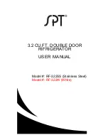 SPT RF-322SS User m User Manual preview