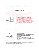 Preview for 6 page of SPT RF-322SS User m User Manual