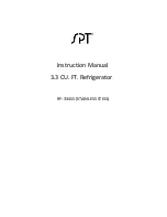 Preview for 1 page of SPT RF-334SS Instruction Manual