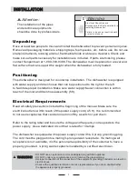 Preview for 5 page of SPT SD-2225DS Instruction Manual