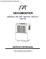 SPT SD-31E Instruction Manual preview