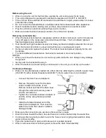 Preview for 8 page of SPT SD-31E Instruction Manual