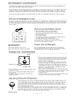 Preview for 6 page of SPT SD-9 W Instruction Manual