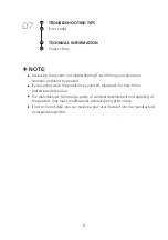 Preview for 3 page of SPT SD-9263SS Instruction Manual