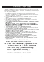 Preview for 2 page of SPT SF-48LB Owner'S Manual