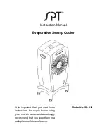 Предварительный просмотр 1 страницы SPT SF-616 Instruction Manual