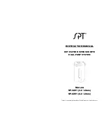 Предварительный просмотр 1 страницы SPT SP-4201 Instruction Manual