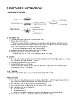 Preview for 3 page of SPT ST-360 Instruction Manual