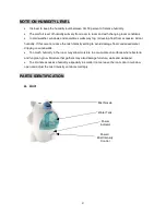 Предварительный просмотр 4 страницы SPT SU-2031 POLAR BEAR ULTRASONIC Instructions Manual