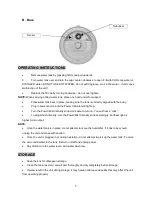 Предварительный просмотр 5 страницы SPT SU-2031 POLAR BEAR ULTRASONIC Instructions Manual