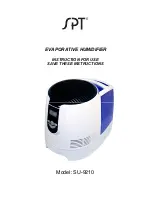 SPT SU-9210 Instructions For Use Manual preview