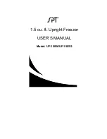 SPT UF-150SS User Manual предпросмотр