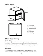 Предварительный просмотр 2 страницы SPT UF-160W Operating Instructions Manual