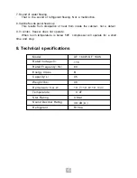 Предварительный просмотр 7 страницы SPT UF-160W Operating Instructions Manual