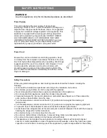 Preview for 3 page of SPT UF-213SS Operating Instructions Manual