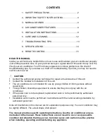 Предварительный просмотр 2 страницы SPT WA-1011S User Manual