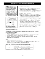 Preview for 4 page of SPT WA-1511S User Manual