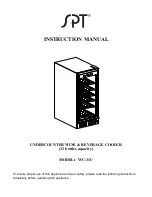 Preview for 1 page of SPT WC-31U Instruction Manual