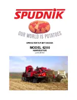 Spudnik 290140 Operator'S / Parts Book предпросмотр