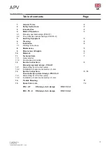 Preview for 5 page of SPX FLOW APV DELTA PR2 Instruction Manual