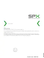 Preview for 93 page of SPX FLOW S280 M-14 Manual