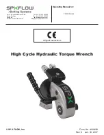 Preview for 1 page of SPX FLOW TWHC Series Operating Manual