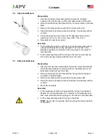 Preview for 11 page of SPX APV Cavitator Instruction Manual