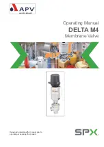 SPX APV DELTA M4 Operating Manual preview