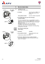 Предварительный просмотр 20 страницы SPX APV DELTA M4 Operating Manual