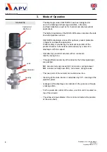 Предварительный просмотр 8 страницы SPX APV DELTA MS4 Operating Manual