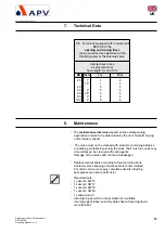 Предварительный просмотр 15 страницы SPX APV DELTA MS4 Operating Manual